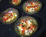A picture of step 1 of Moong dal chaat.