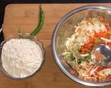 A picture of step 1 of Sorghum masala roti.