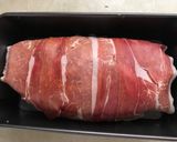 A picture of step 2 of Swiss (Meatloaf) Roll.