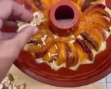 Foto del passaggio 5 della ricetta Torta allo yogurt con pesche e mandorle