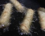 A picture of step 3 of BBQ Boti Roll (How to Fold a Roll in perfectly).