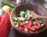 【視頻】超簡單地中海西瓜沙拉的食譜步驟9照片