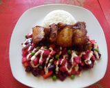 Foto del paso 11 de la receta: Ensalada Rusa con Pollo Frito| Estilo James Salaz