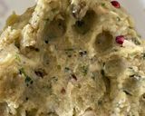 A picture of step 2 of Farali batetawada (potato fritters).