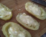 Une image de l'étape 4 de Pomme de terre farcie à la cancaillote.