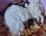 A picture of step 3 of Russian salad.