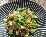 Foto langkah ke 7 dari resep Tumis cumi asin campur petai..