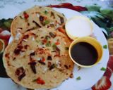 A picture of step 4 of Healthy nutritious tasty moong dal Chilla for kids.