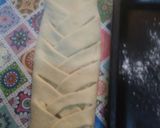 Foto del paso 6 de la receta: Trenzas rellenas de pastelera de vainilla y chocolate🍫
