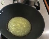 A picture of step 2 of Banana Sheera.