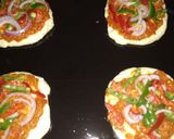 A picture of step 6 of Mini pizzas.