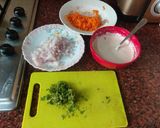 A picture of step 1 of Semolina uttapam instant recipe.