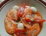 Foto langkah ke 7 dari resep Udang Asam Manis.