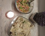 A picture of step 4 of Chickpea Salad.