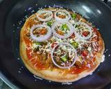 Tawa Chicken Pizza recipe step 3 photo