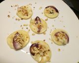 A picture of step 2 of Gorgonzola pastry bites.