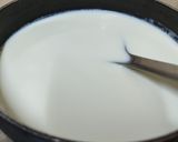 A picture of step 3 of Sitaphal Kunafa Pudding With Gentle Flavours & Texture --- A Silky Decadant Dessert.