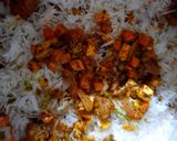 A picture of step 11 of Veg Dum biryani.