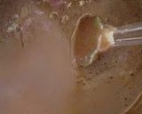 A picture of step 6 of Chocoflan (Impossible Cake).