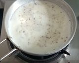 A picture of step 3 of Sweet potato kheer.