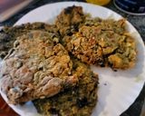 A picture of step 4 of Greens Cakes.