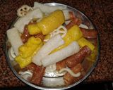 A picture of step 4 of Fried Papad.