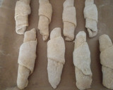 Teljes kiőrlésű töltött croissant recept fázis 3 fotója