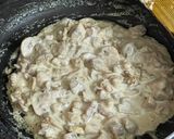 A picture of step 3 of Creamy Walnut Mushroom 🍄‍🟫 Toast.