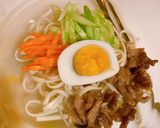 รูปขั้นตอนการทำที่ 3 ของ บะหมี่เย็นบลูโกกิ Naengmyeon🍜style by barbie👩🏼🍳