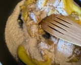 A picture of step 4 of Khorak (sindhi sweet).