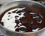 Foto del paso 1 de la receta: Cheesecake con base de brownie y oreos