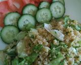 Foto del paso 2 de la receta: Quinoa cocida con espinaca y lechuga