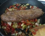 Foto del paso 5 de la receta Solomillo de cerdo en salsa de soja y miel