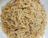 Hình bước làm 1 của món Canh riêu tép khô