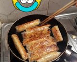 Hình bước làm 5 của món Nem rau củ ngon ròn rụm :'D