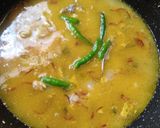 A picture of step 3 of Hilsha fish Pulao.