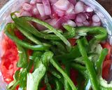 A picture of step 1 of Silver fish tomatoe fry.