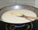 Gambar langkah 7 resipi Puding Roti Kurma Coklat #Peraduan Resepi - Kurma.