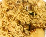 A picture of step 4 of Chicken akhni pulao.