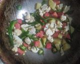 A picture of step 4 of Vegetable Coconut Curry.