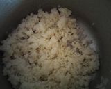 A picture of step 1 of Butter garlic vegetable fried rice.