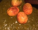 A picture of step 10 of Egg Hariyali.