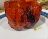 Foto del paso 3 de la receta: Pimiento asado relleno de atún y huevo en freidora de aire