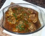 A picture of step 1 of Balti ghost.