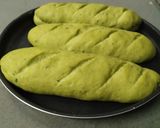 A picture of step 6 of Healthy Sub Sandwich (Multigrain spinach loaf and Rajma Tikki).