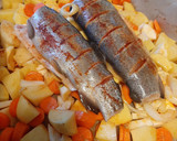 Sült pisztráng..🥰 recept fázis 1 fotója