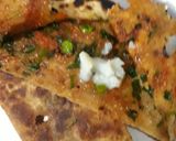 A picture of step 5 of Peas Coriander Parantha.