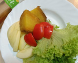 藍莓生菜佐和風醬的食譜步驟1照片