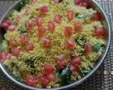 A picture of step 8 of Sev khamini.