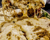 Foto del paso 7 de la receta: Tortilla - Pizza🍕con🍅 Tomate Seco y Pesto de Albahaca🌿...!